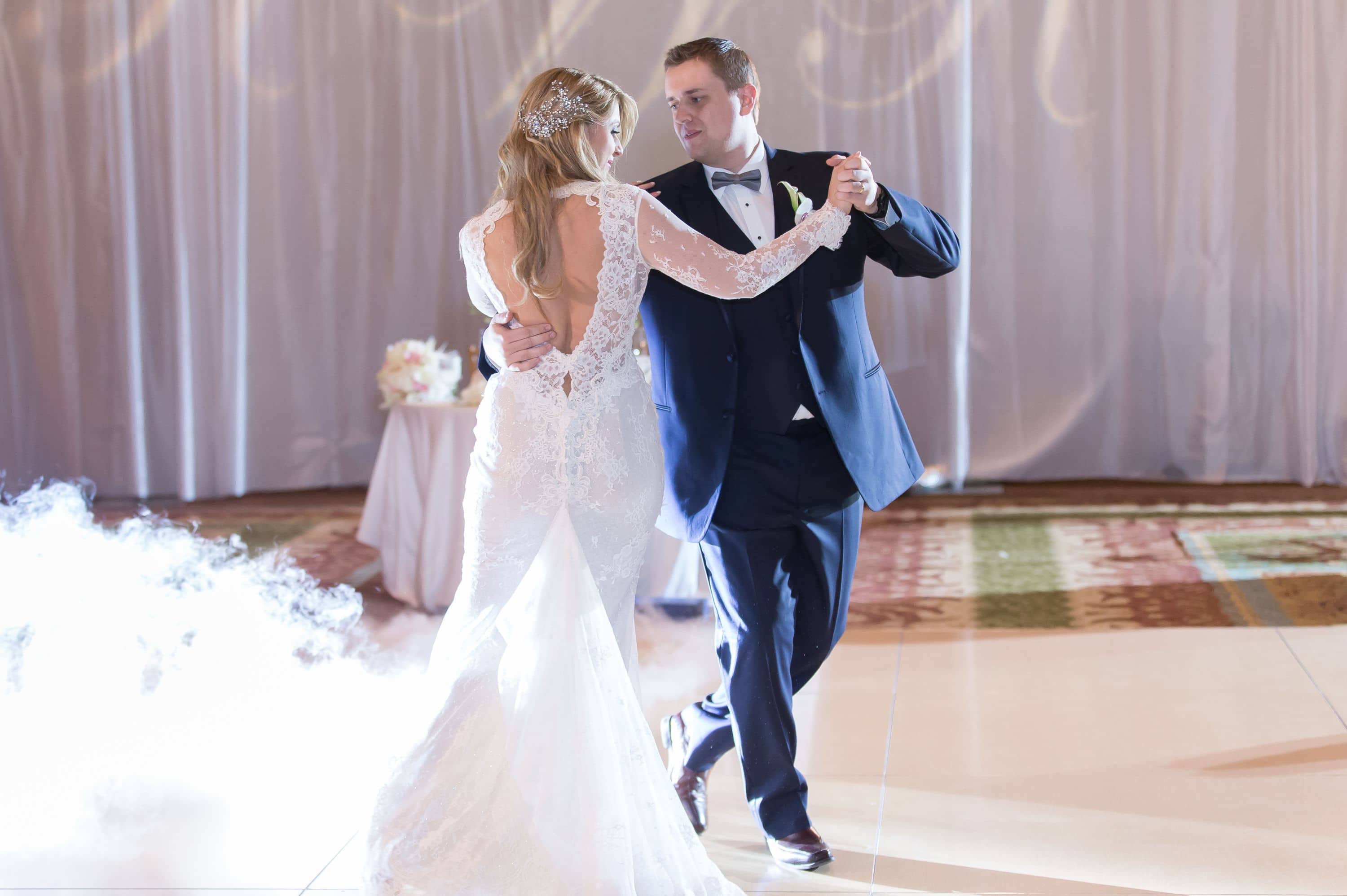 First dance with bride and groom at this amazing Diplomat Beach Resort Wedding